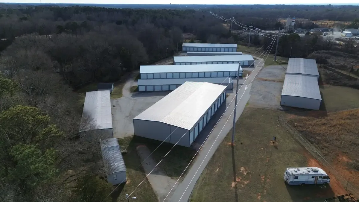 Aerial view of Iron Harbor
